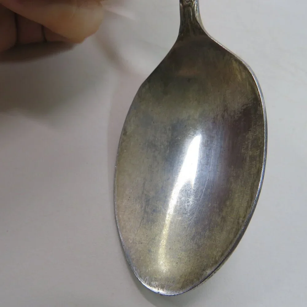 Vintage Large Spoon National Silver Co Norma pat. 8